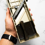 Mandoline Slicer for Kitchen Prep with 65mm Cutting Width, Julienne Function and Safety Guard