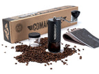 Manual Coffee Grinder with Nitro Blade Burrs, 35 Grind Settings and Handcrafted Wood Veneer