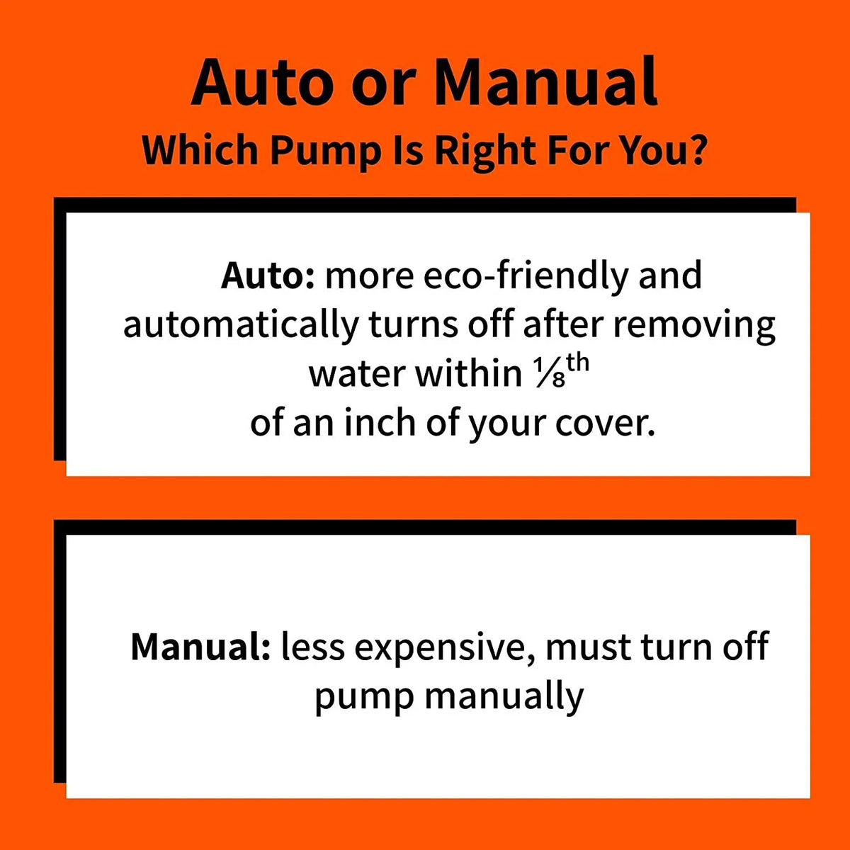 Manual Pool Cover Pump