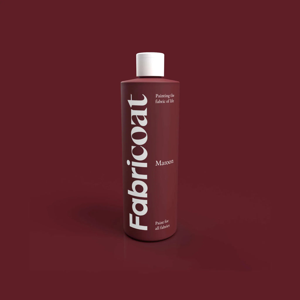 Maroon Fabric Paint for Absorbent Sofas and Cushions That Keeps Fabric Soft and Flexible Once Dry — 250ml