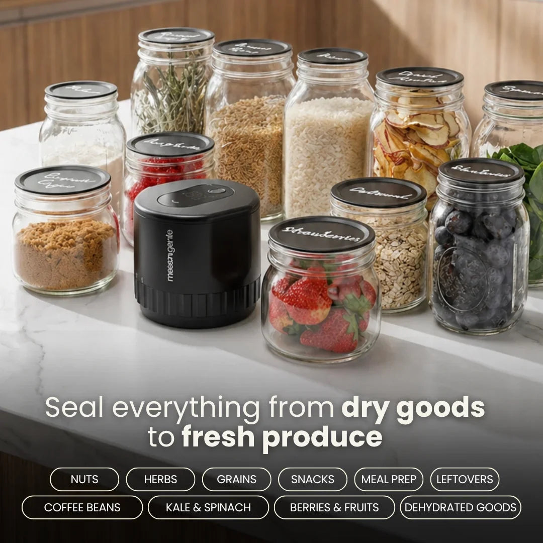 Mason Jar Vacuum Sealer Kit