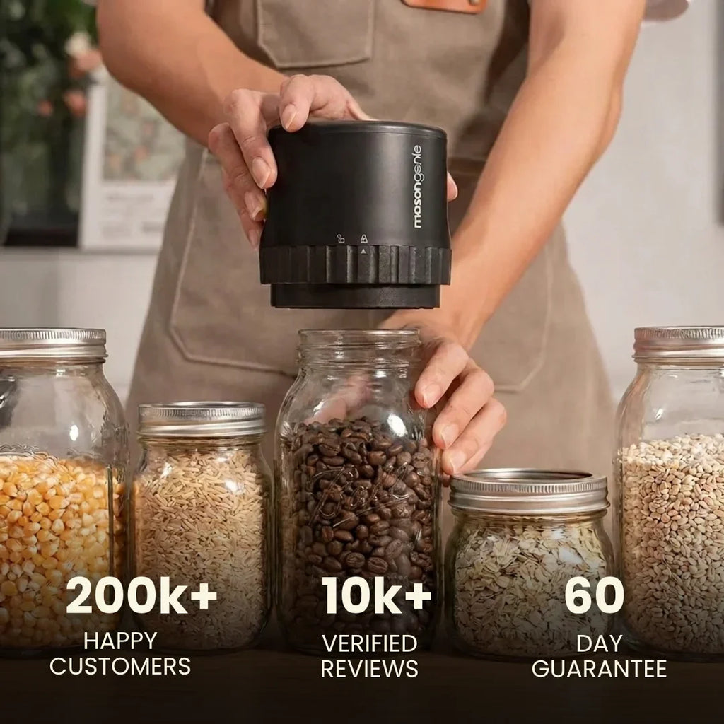 Mason Jar Vacuum Sealer Kit