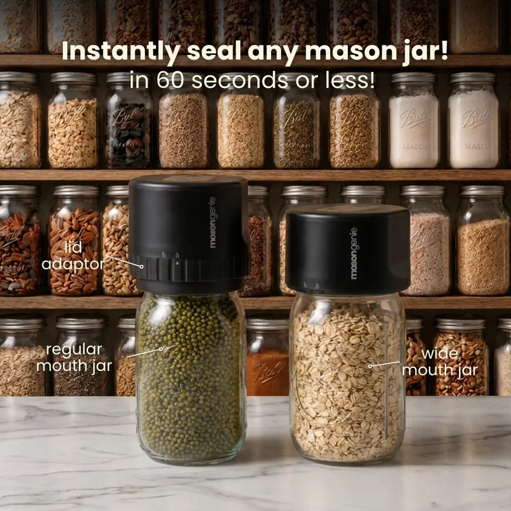 Mason Jar Vacuum Sealer Kit