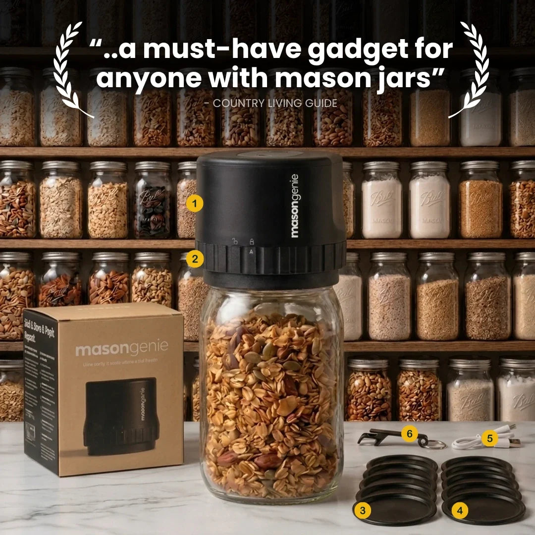 Mason Jar Vacuum Sealer Kit