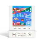 Massachusetts Scratch-Off Adventure Bucket List Gift Set with 50 Local Activities · 50 scratch-off adventures