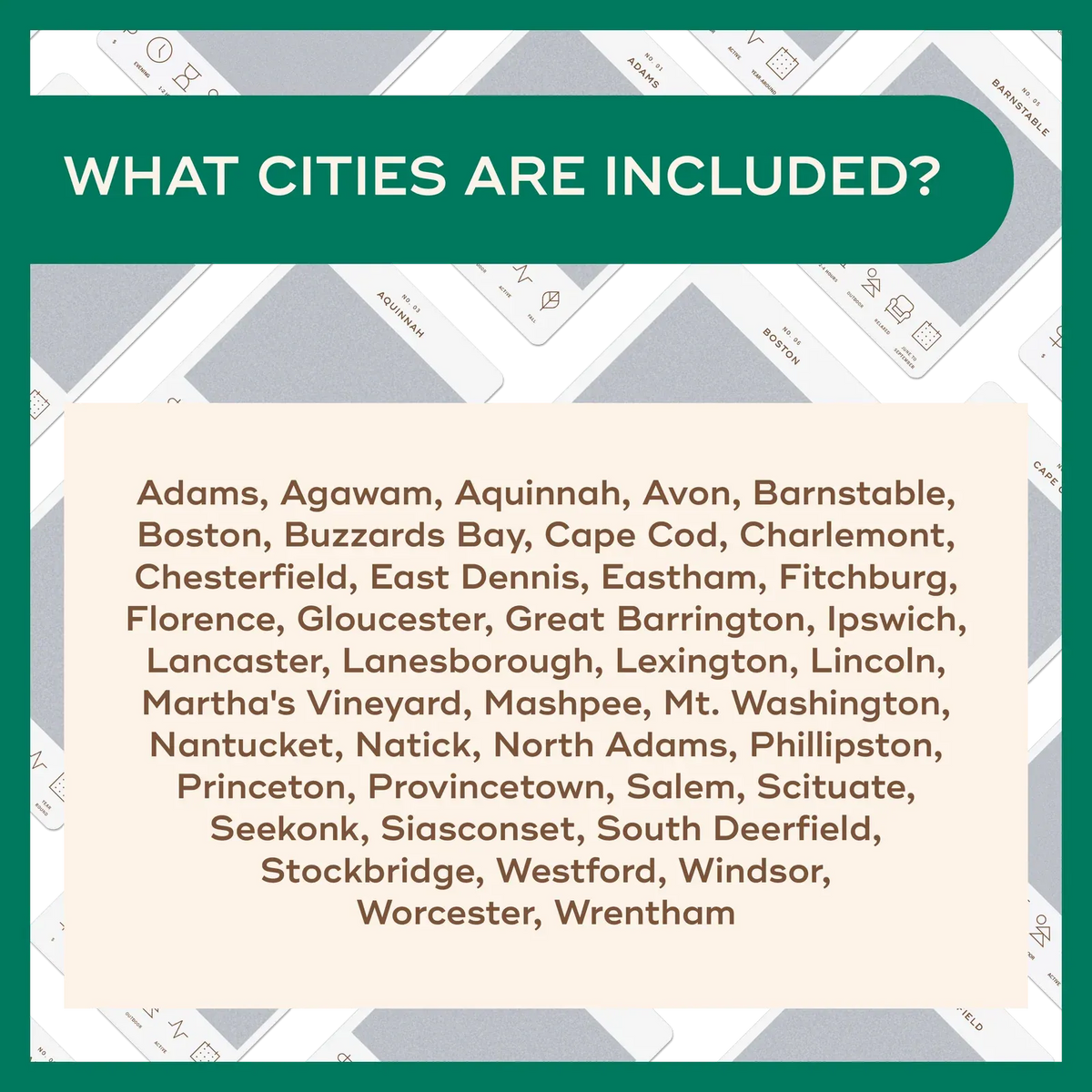 Massachusetts Scratch-Off Adventure Bucket List Gift Set with 50 Local Activities · 50 scratch-off adventures