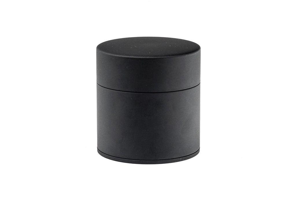 Matcha Sifter Canister for Sifting and Storing Tea Powder, Featuring an Inner Screen and Bamboo Paddle