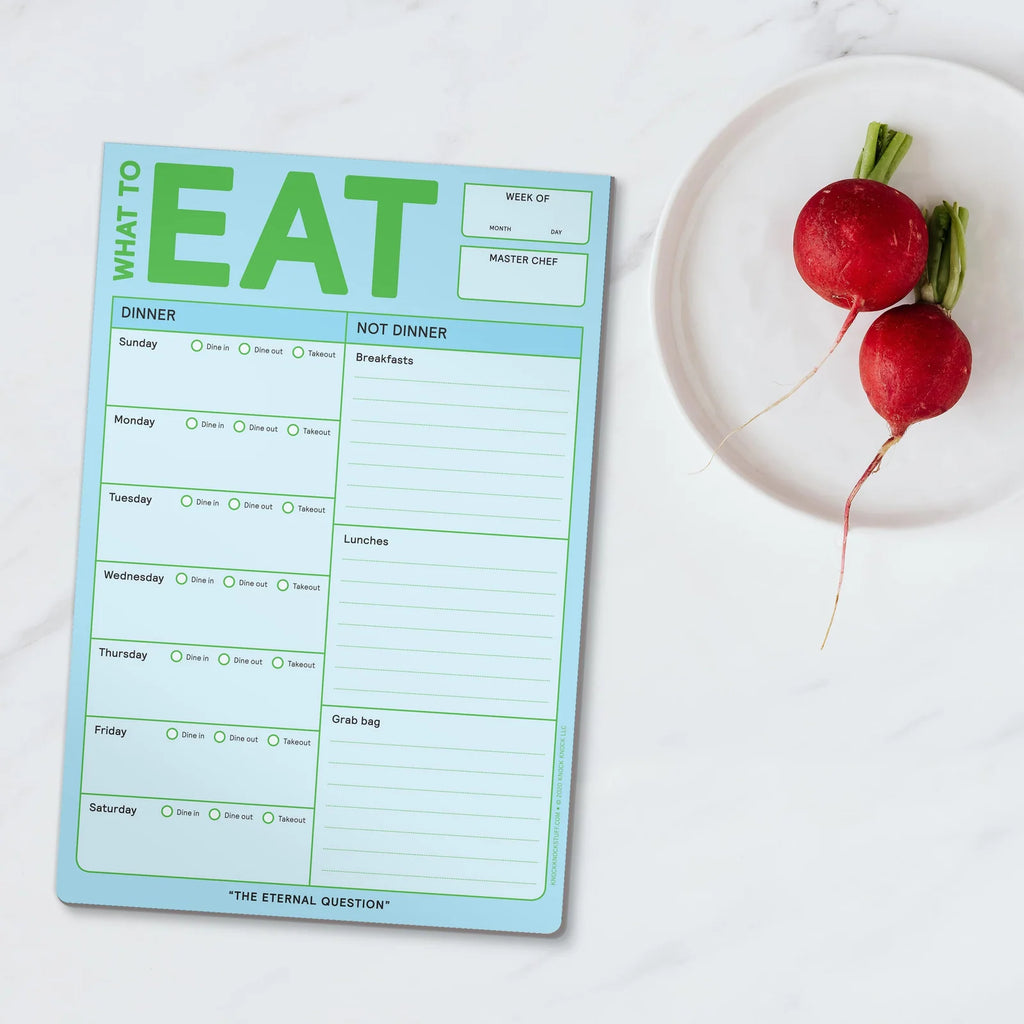 Meal Planning Notepad in Pastel Edition