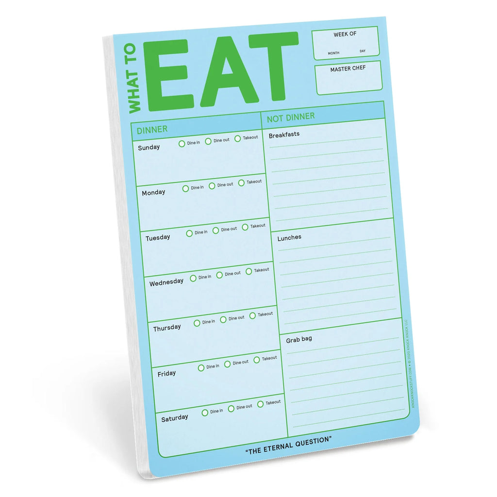 Meal Planning Notepad in Pastel Edition