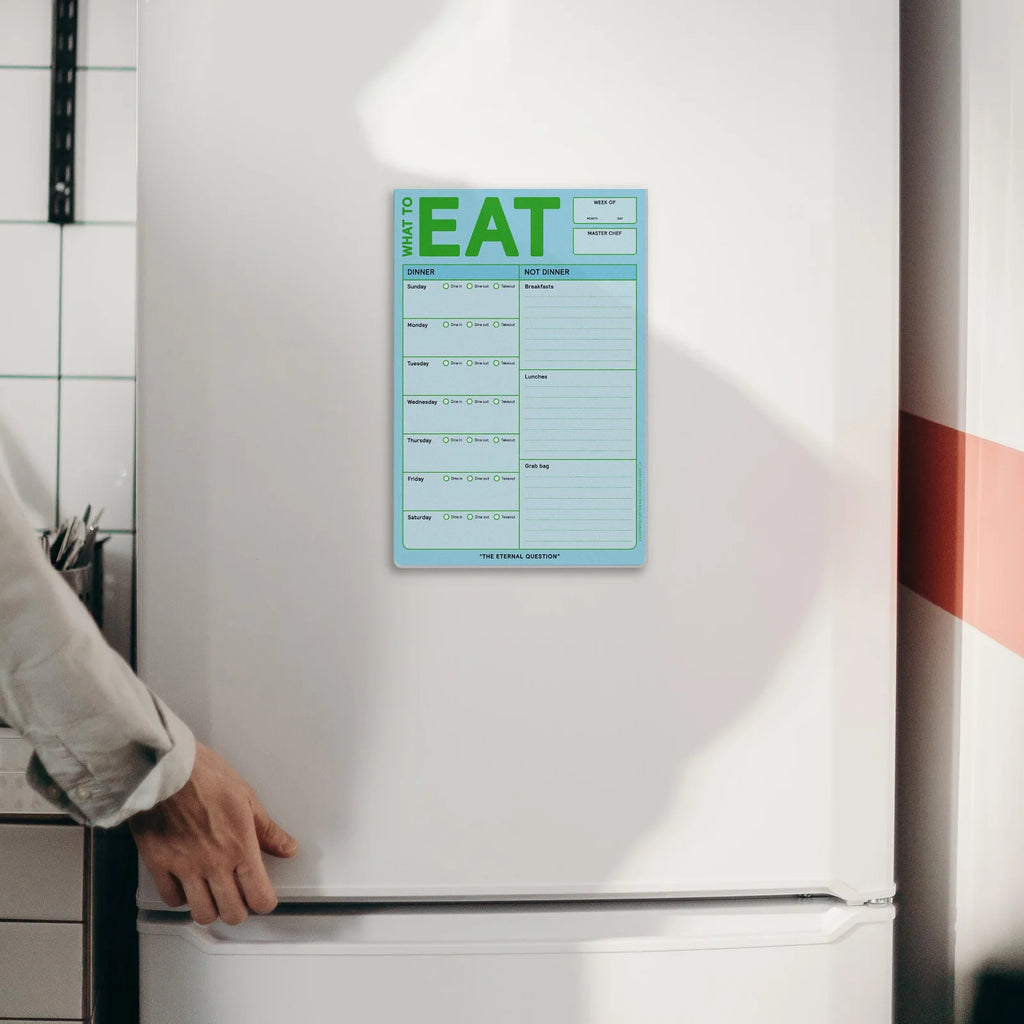 Meal Planning Notepad in Pastel Edition
