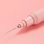 Mechanical Pencil with Automatically Rotating 0.5 mm HB Lead and Pastel Character Artwork for Everyday Notes
