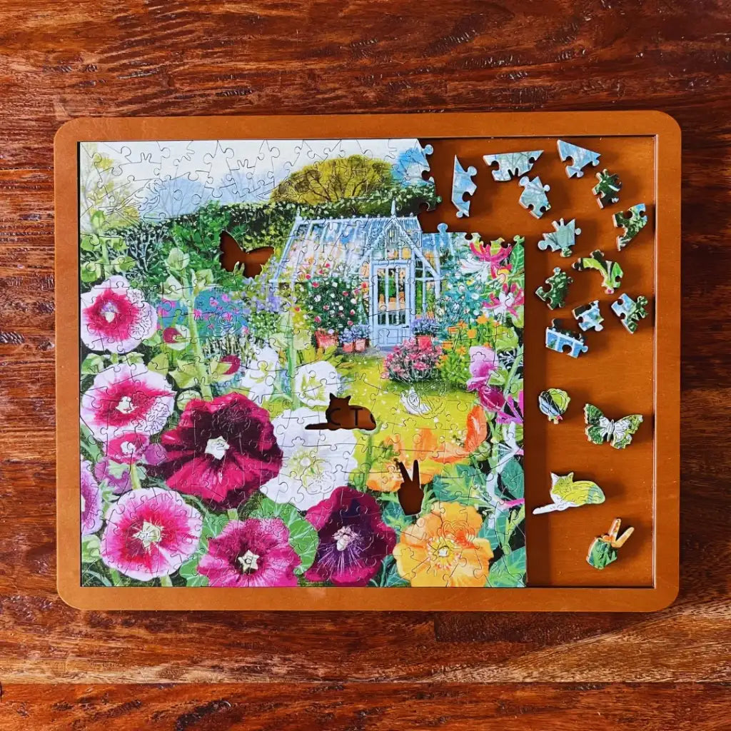 Medium Puzzle Tray with a Smooth Recessed Surface and 360 x 280 mm Interior for Sofa Puzzling