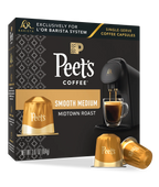 Medium Roast Coffee Capsules with Bright Acidity and Caramelized Sugar Notes for a Smooth Finish