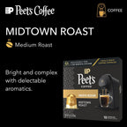 Medium Roast Coffee Capsules with Bright Acidity and Caramelized Sugar Notes for a Smooth Finish