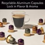 Medium Roast Coffee Capsules with Bright Acidity and Caramelized Sugar Notes for a Smooth Finish