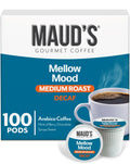 Medium Roast Decaf Coffee Pods Made from 100% Arabica Beans, 100ct