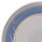 Melamine Dinner Plates in Blue Coastal Style, Set of 4