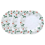Melamine Dinner Plates Set of 4, Lightweight 10.5-Inch Plates