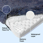 Memory Foam Dog Crate Bed