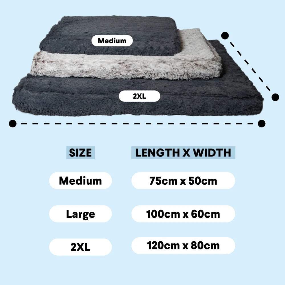 Memory Foam Dog Crate Bed