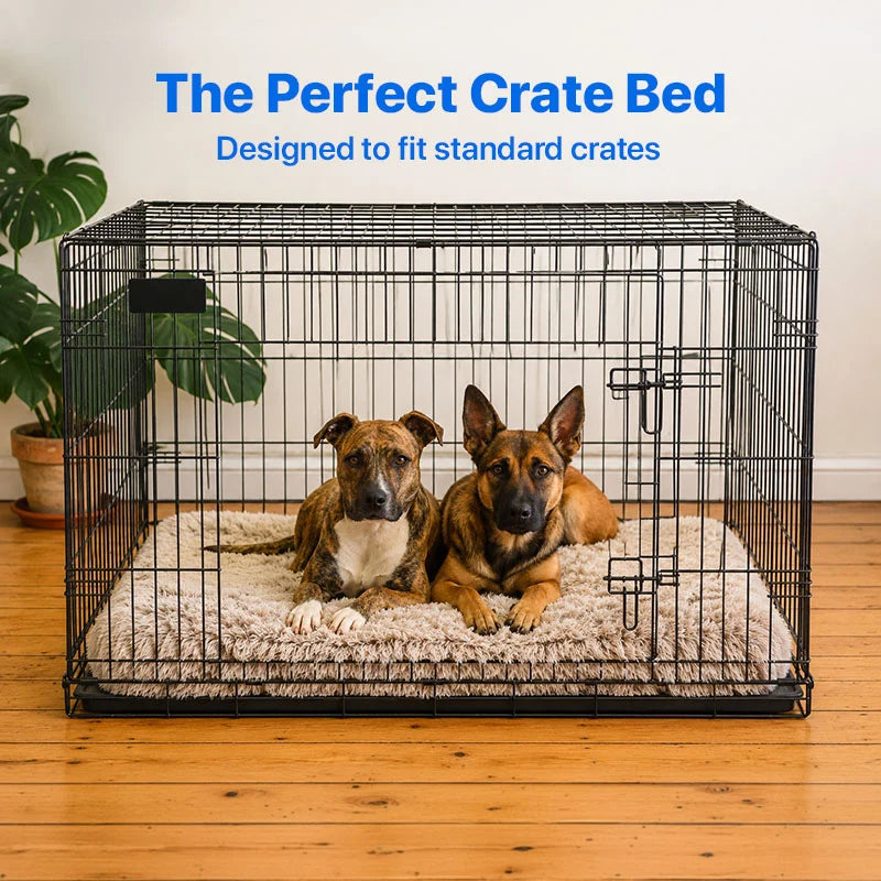 Memory Foam Dog Crate Bed