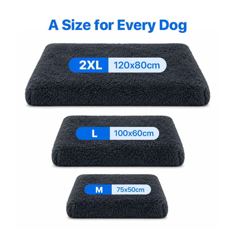 Memory Foam Dog Crate Bed