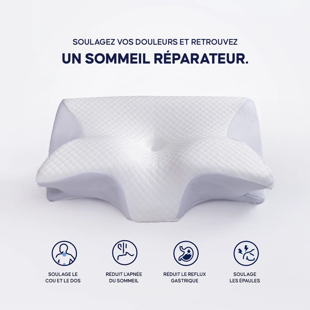 Memory Foam Pillow in a Butterfly Shape