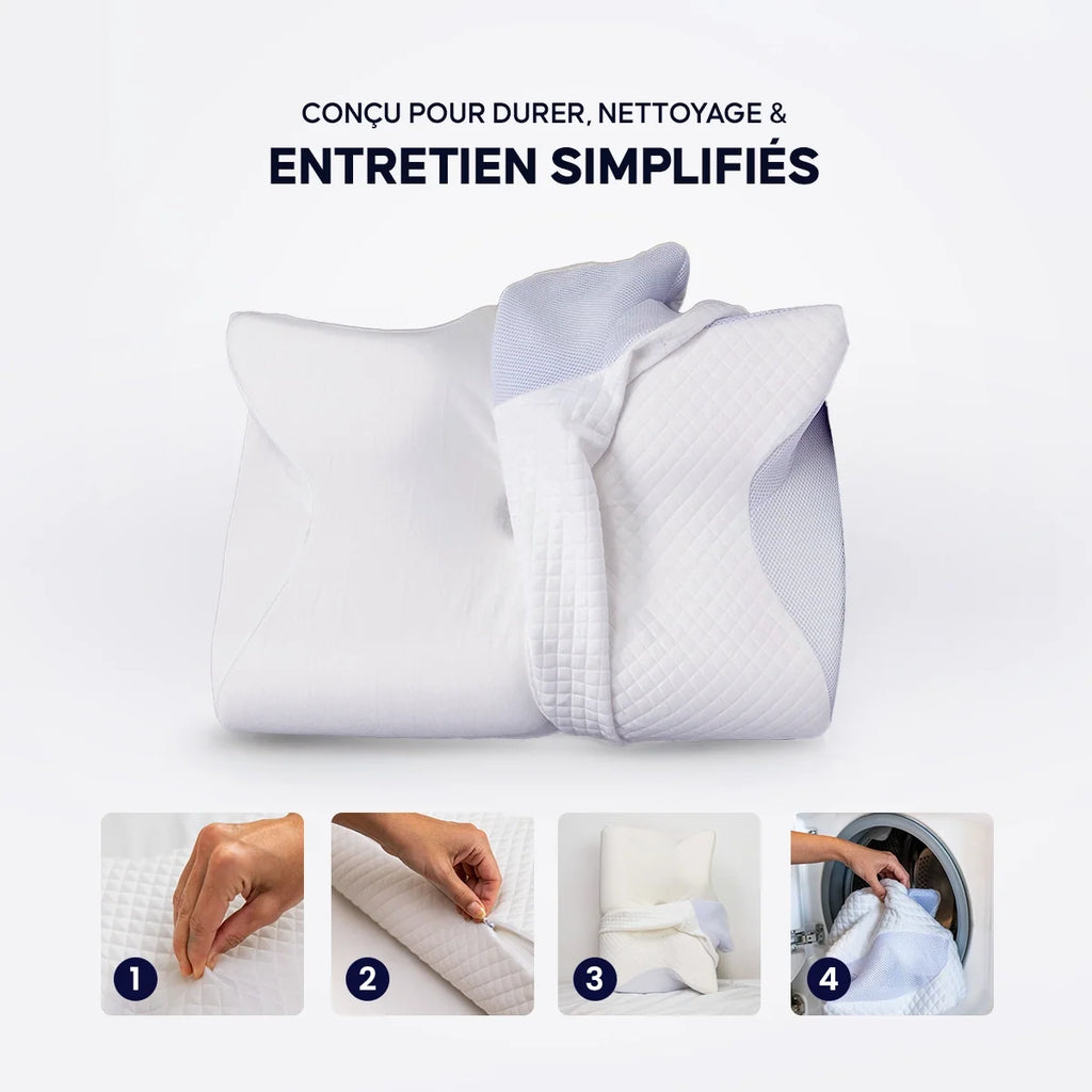 Memory Foam Pillow in a Butterfly Shape