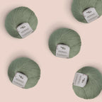 Merino Wool Yarn for Baby and Children's Knitting, Soft Pure Wool to Work Single or Double Stranded