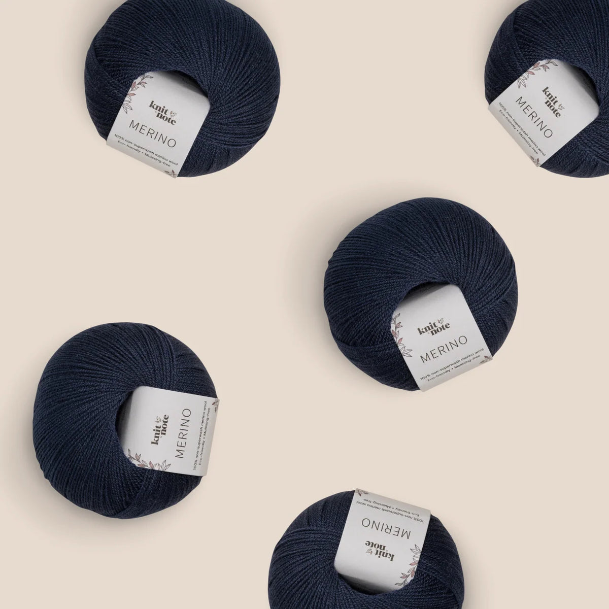 Merino Wool Yarn for Baby and Children's Knitting, Soft Pure Wool to Work Single or Double Stranded