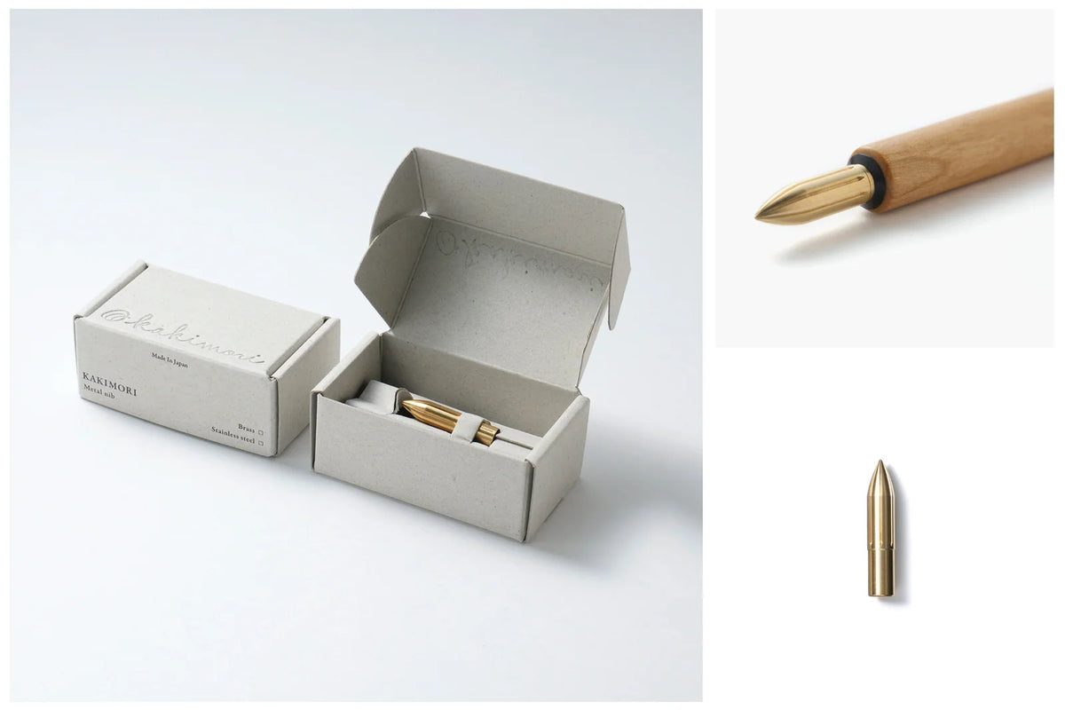 Metal Dip Pen and Holder Set for Expressive Drawing and Calligraphy, Featuring an Eight-Slit Conical Nib