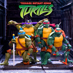 Michelangelo Action Figure, 7-Inch Highly Articulated Collectible with Interchangeable Parts and Nunchuck Accessories