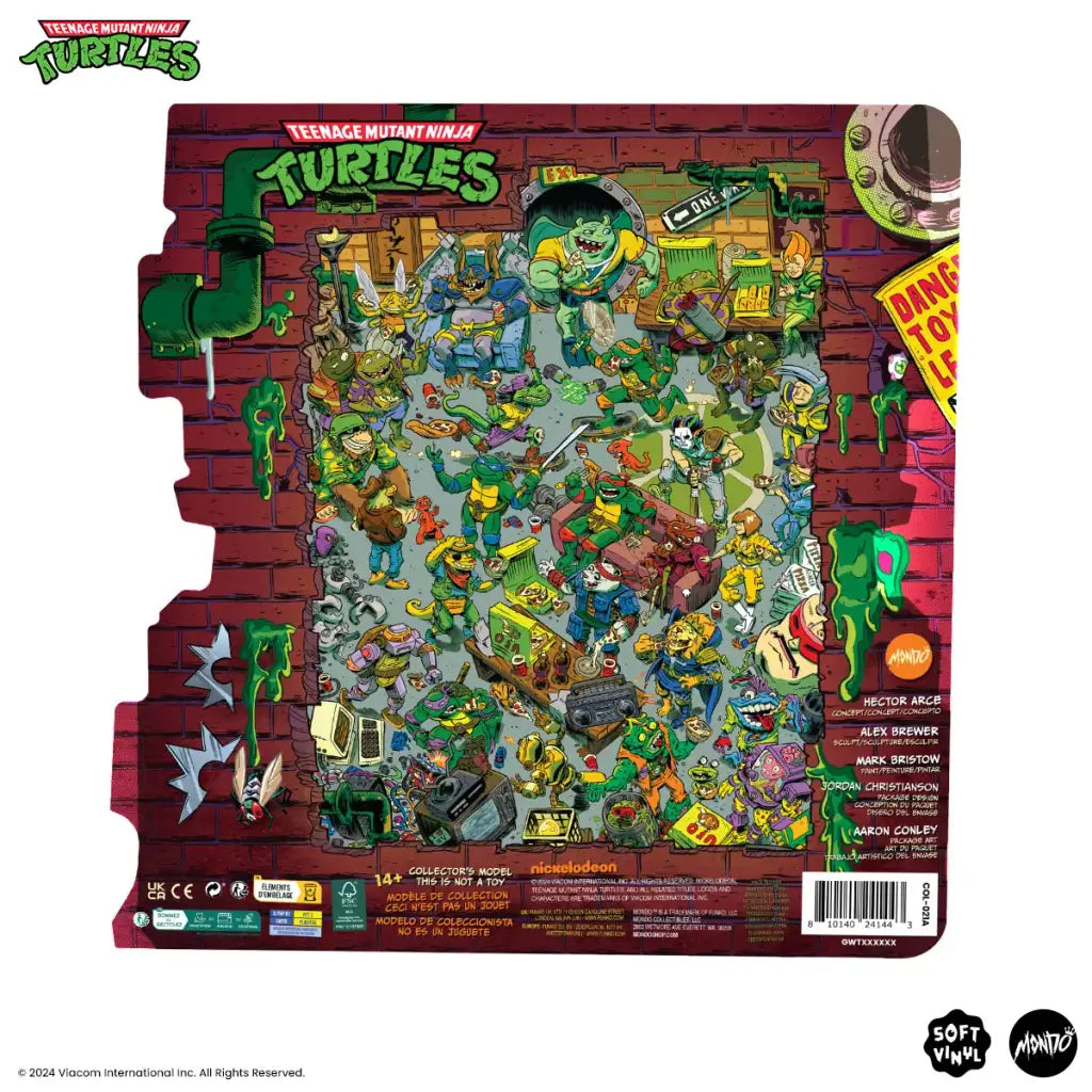 Michelangelo Soft Vinyl Action Figure with Bendable Poseable Nunchaku for Display · Michelangelo character figure