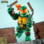 Michelangelo Soft Vinyl Action Figure with Bendable Poseable Nunchaku for Display · Michelangelo character figure