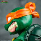 Michelangelo Soft Vinyl Action Figure with Bendable Poseable Nunchaku for Display · Michelangelo character figure