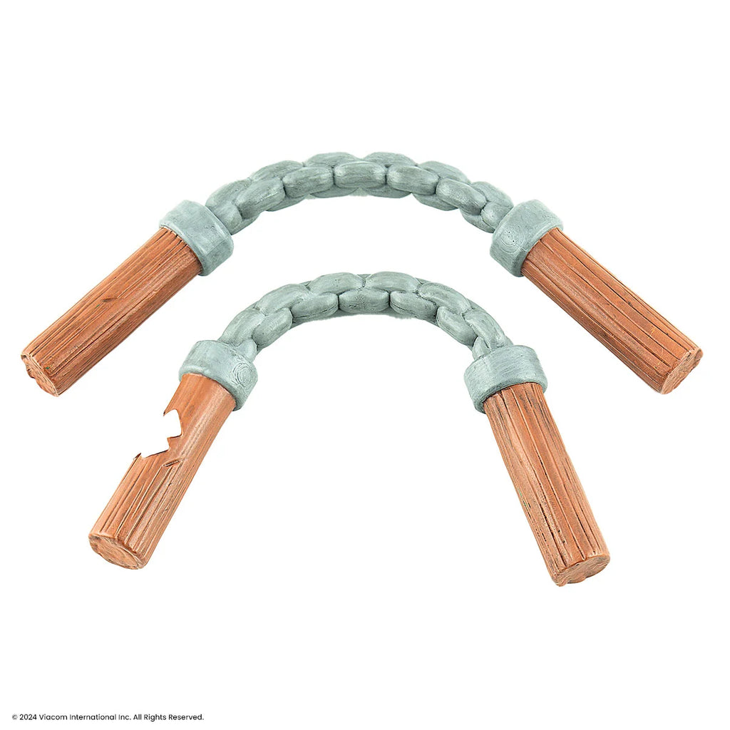 Michelangelo Soft Vinyl Action Figure with Bendable Poseable Nunchaku for Display · Michelangelo character figure