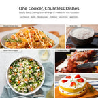 Micom Rice Cooker with 12-Cup Cooked Capacity, 12 Menu, LCD Controls and Detachable Inner Lid