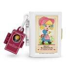 Micro Doll Compact Playset Trio with Book-Themed Bedrooms, Three Doll-Box Charms and a Star Keychain Clip