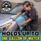 Microfiber Car Drying Towel with a Soft One-Inch Shaggy Texture and Generous 36 x 25 Inch Coverage