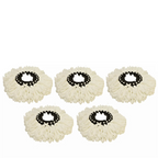 Microfiber Spin Mop Replacement Heads, 5-Pack Refills