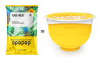 Microwave Popcorn Discovery Kit with Seven Flavor Sachets, Including Lightly Salted Test Launch, and Popper