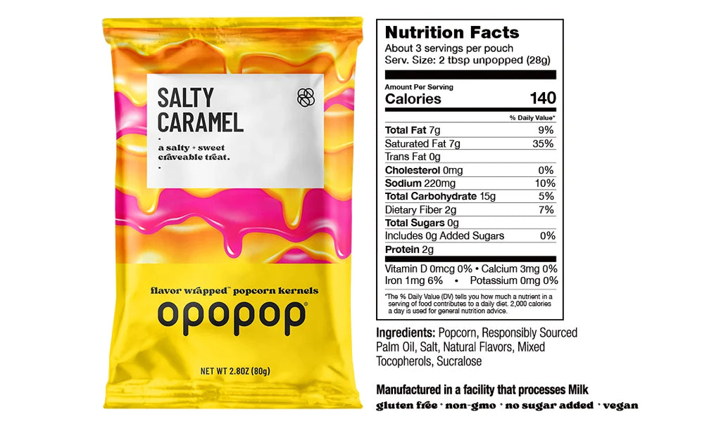 Microwave Popcorn Discovery Kit with Seven Flavor Sachets, Including Lightly Salted Test Launch, and Popper