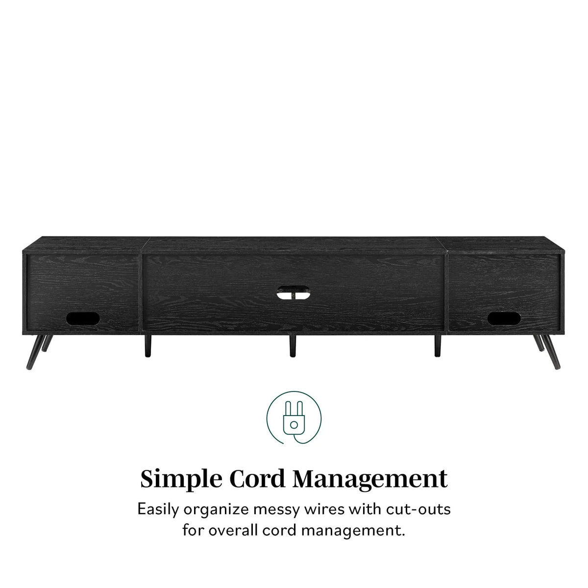 Mid-Century Modern Angular TV Stand