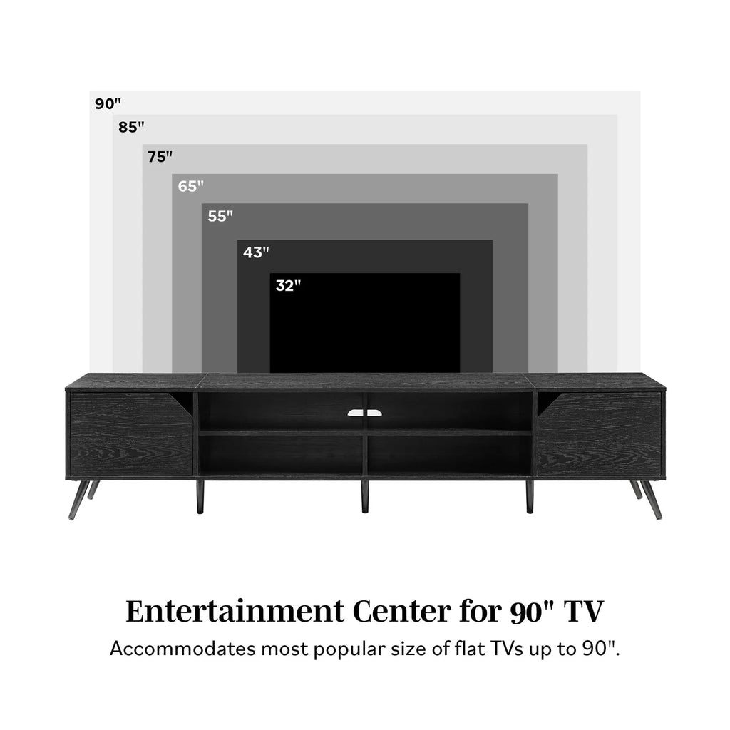 Mid-Century Modern Angular TV Stand