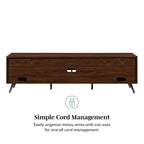 Mid-Century Modern Angular TV Stand