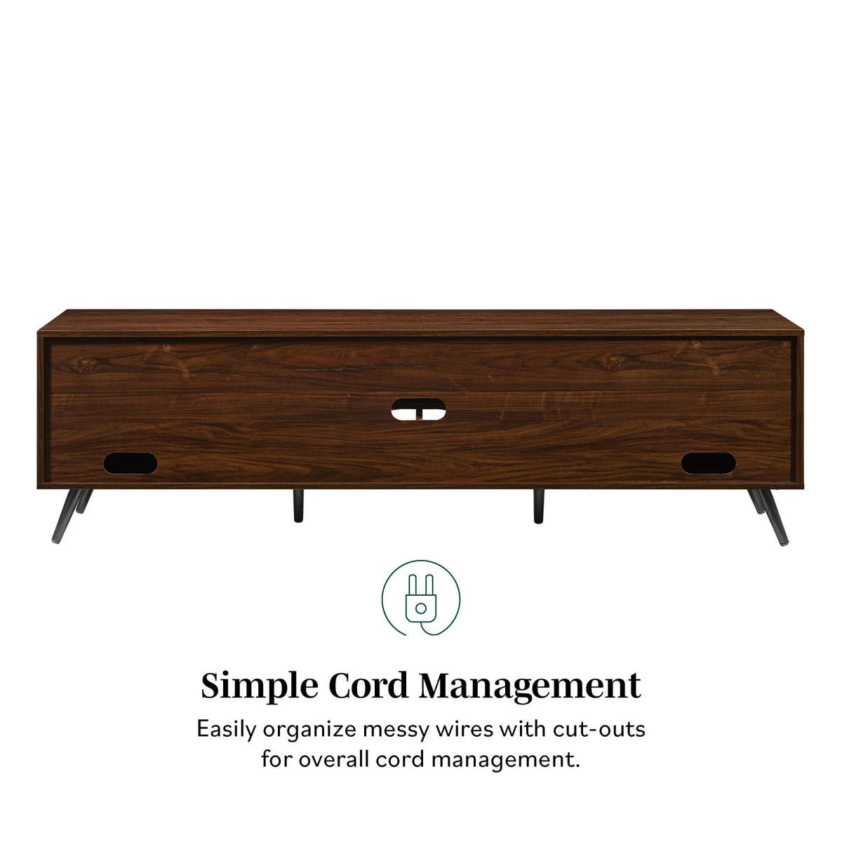 Mid-Century Modern Angular TV Stand