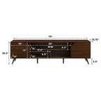 Mid-Century Modern Angular TV Stand