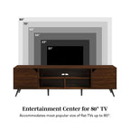 Mid-Century Modern Angular TV Stand