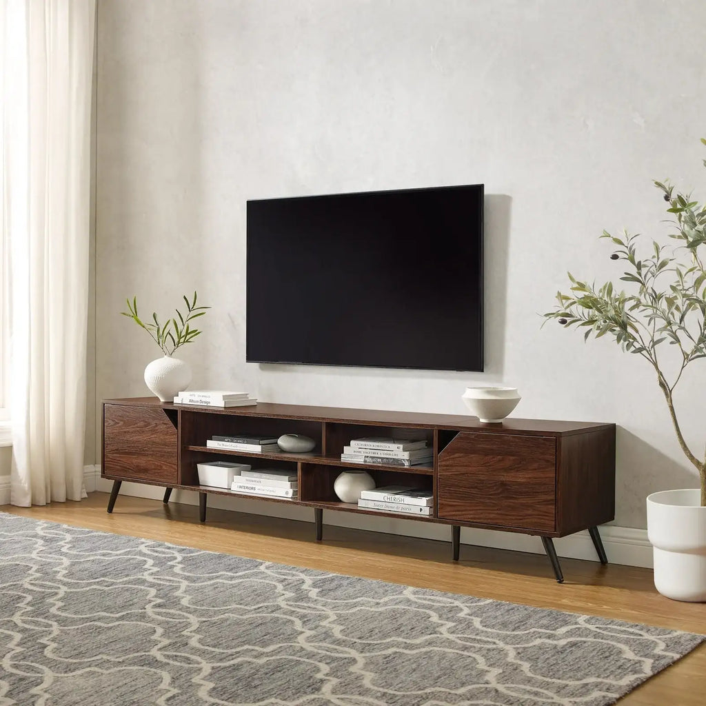 Mid-Century Modern Angular TV Stand