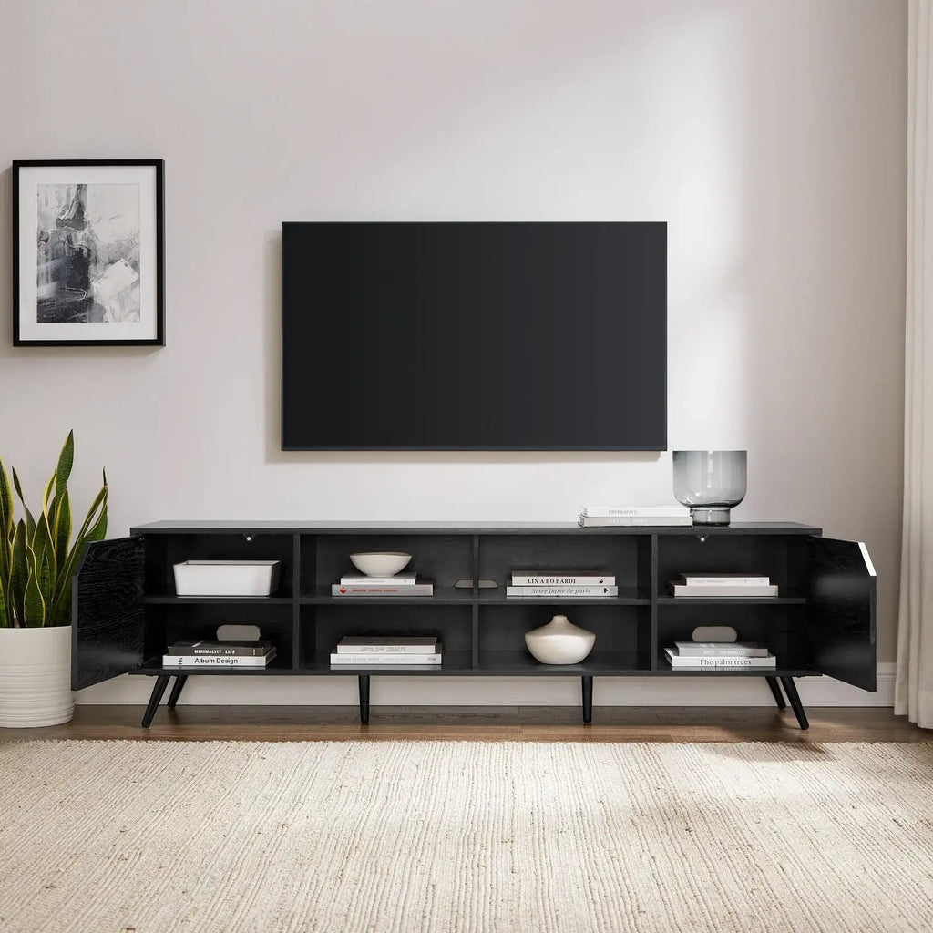 Mid-Century Modern Angular TV Stand